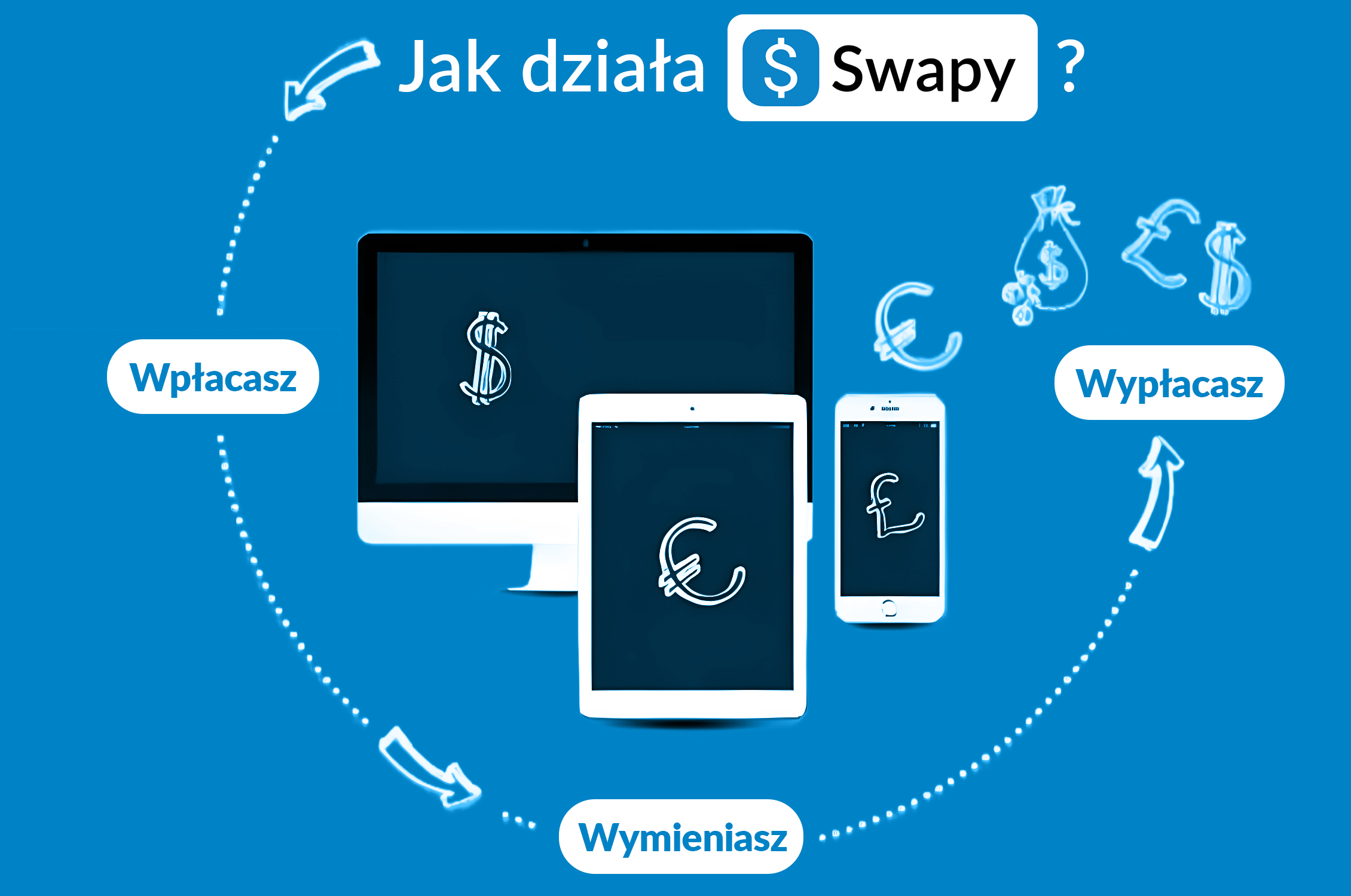 Obrazek przedstawiający jak działa Swapy.